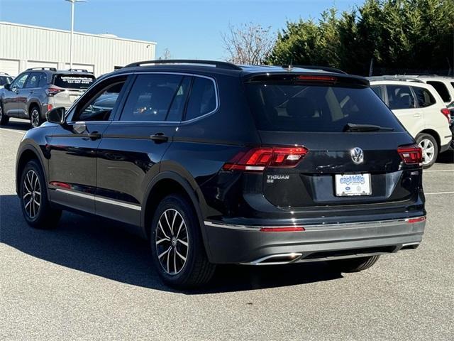 used 2021 Volkswagen Tiguan car, priced at $17,553