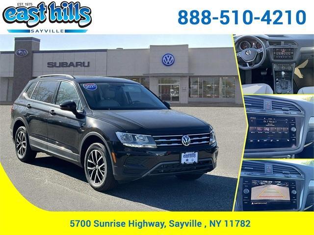 used 2021 Volkswagen Tiguan car, priced at $17,553