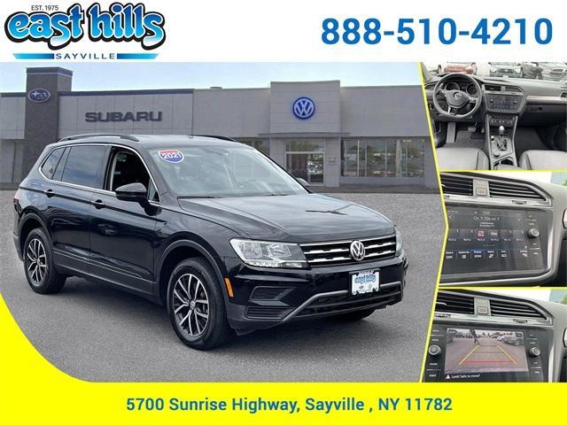 used 2021 Volkswagen Tiguan car, priced at $19,416