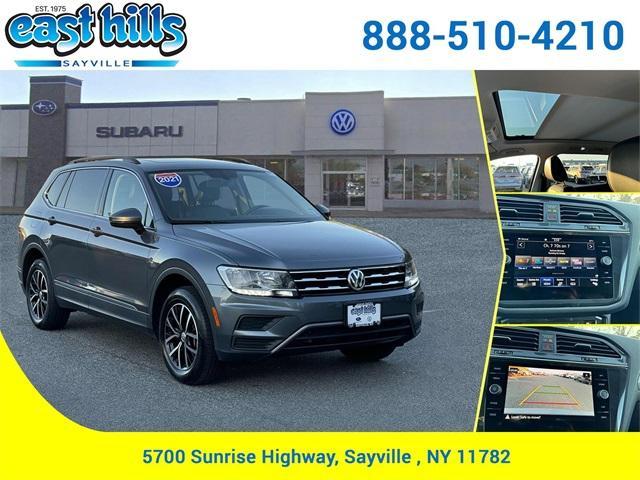 used 2021 Volkswagen Tiguan car, priced at $20,973