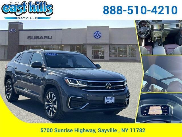 used 2022 Volkswagen Atlas Cross Sport car, priced at $33,622