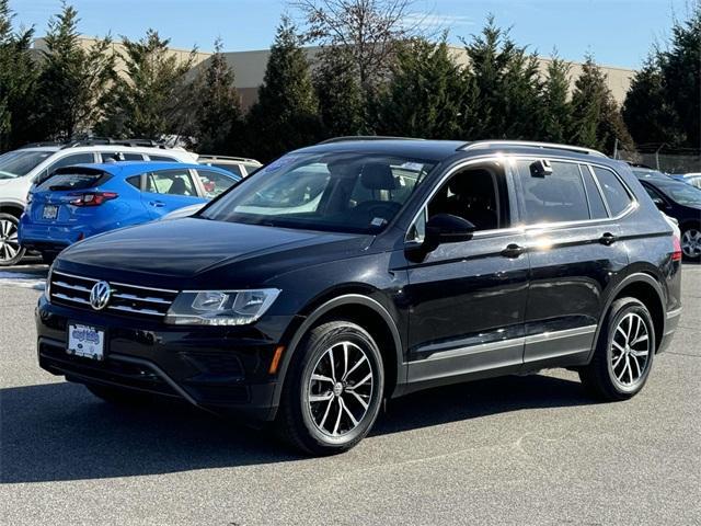 used 2021 Volkswagen Tiguan car, priced at $18,609