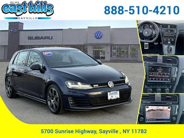 used 2017 Volkswagen Golf GTI car, priced at $14,609