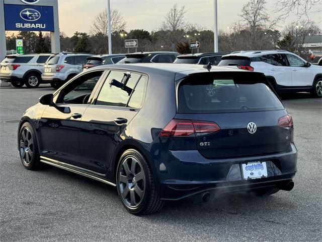 used 2017 Volkswagen Golf GTI car, priced at $14,609