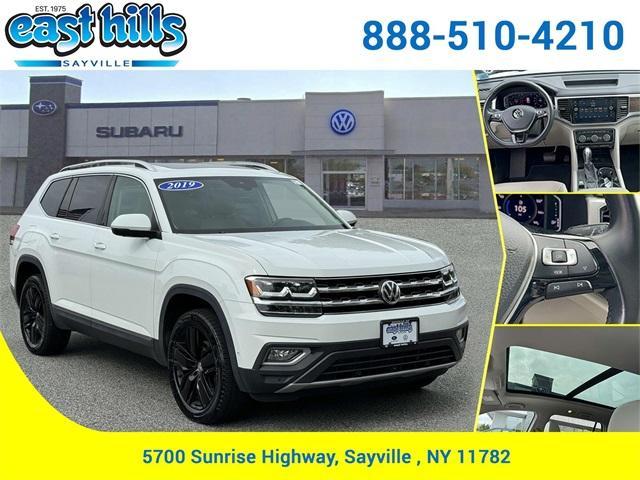 used 2019 Volkswagen Atlas car, priced at $23,489