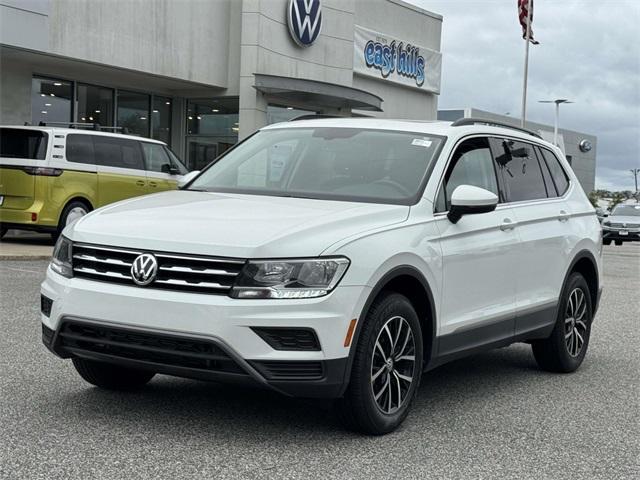 used 2021 Volkswagen Tiguan car, priced at $20,981
