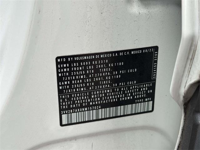 used 2022 Volkswagen Tiguan car, priced at $19,884