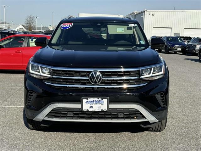 used 2021 Volkswagen Atlas car, priced at $32,308