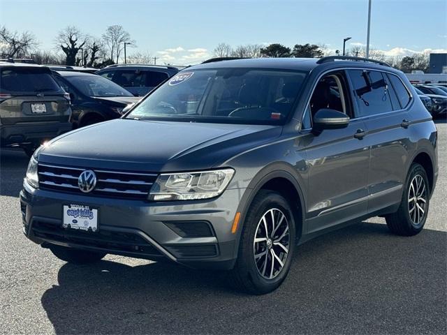 used 2021 Volkswagen Tiguan car, priced at $17,947