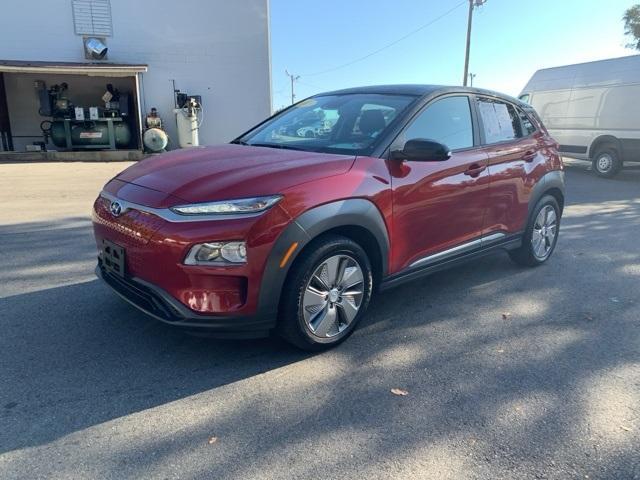 used 2021 Hyundai Kona EV car, priced at $17,876