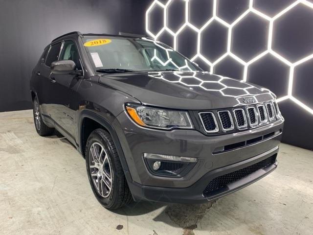 used 2018 Jeep Compass car, priced at $15,000