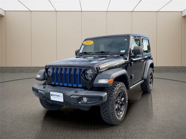 used 2022 Jeep Wrangler car, priced at $29,497