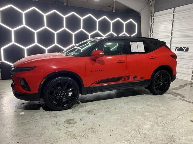 used 2021 Chevrolet Blazer car, priced at $26,106