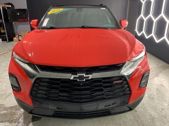 used 2021 Chevrolet Blazer car, priced at $26,106