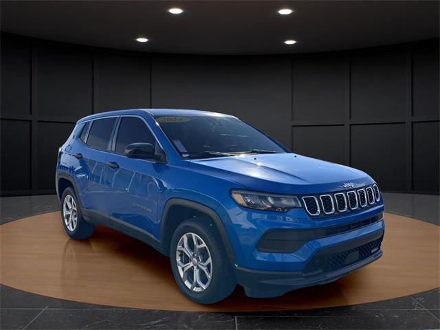 used 2024 Jeep Compass car, priced at $22,991