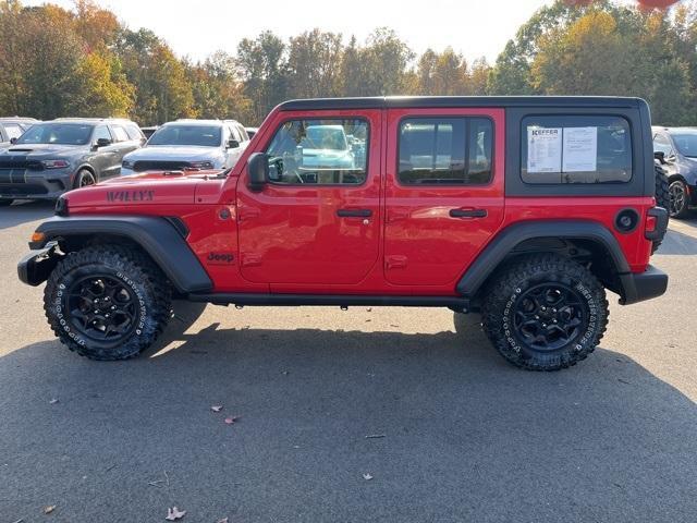 used 2023 Jeep Wrangler car, priced at $37,549