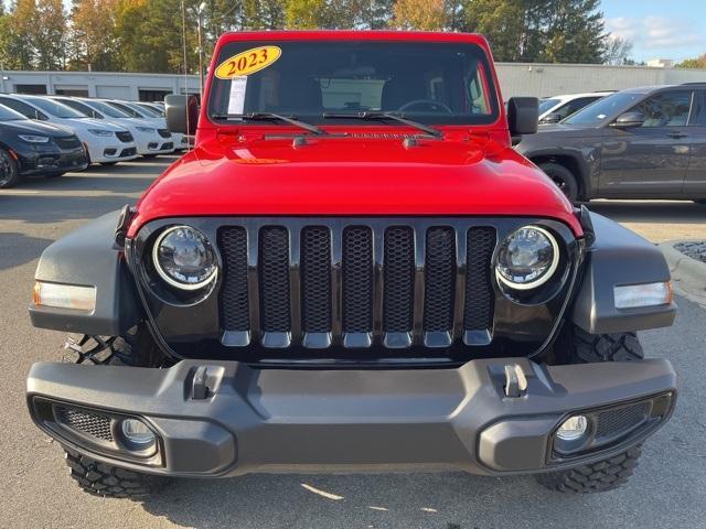 used 2023 Jeep Wrangler car, priced at $37,549