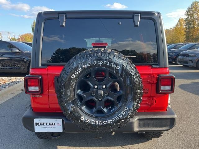 used 2023 Jeep Wrangler car, priced at $37,549