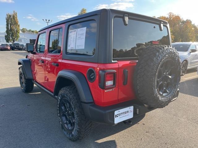 used 2023 Jeep Wrangler car, priced at $37,549