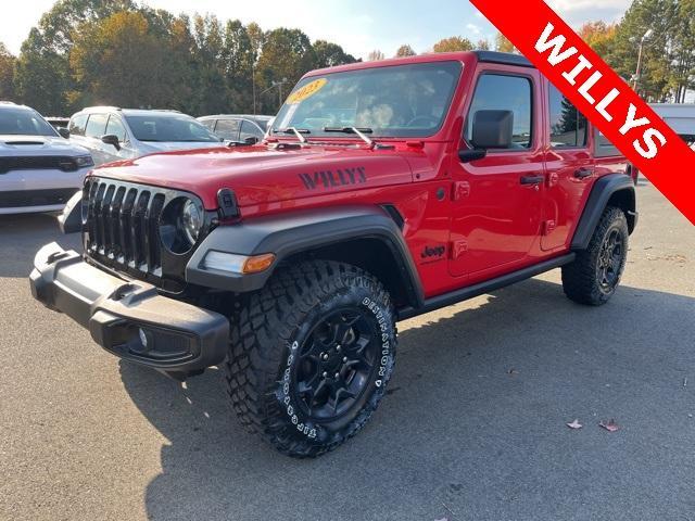 used 2023 Jeep Wrangler car, priced at $37,549