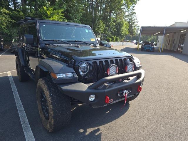 used 2022 Jeep Wrangler Unlimited car, priced at $35,000