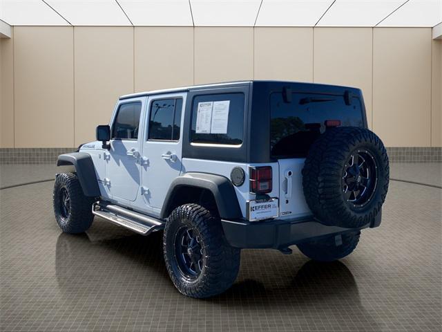 used 2017 Jeep Wrangler Unlimited car, priced at $23,500