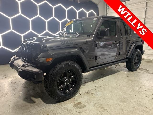 used 2023 Jeep Wrangler car, priced at $33,800