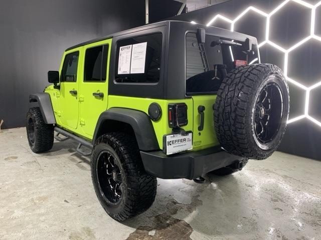 used 2016 Jeep Wrangler Unlimited car, priced at $24,000