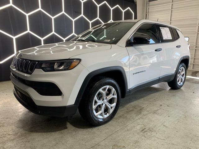 used 2024 Jeep Compass car, priced at $22,600