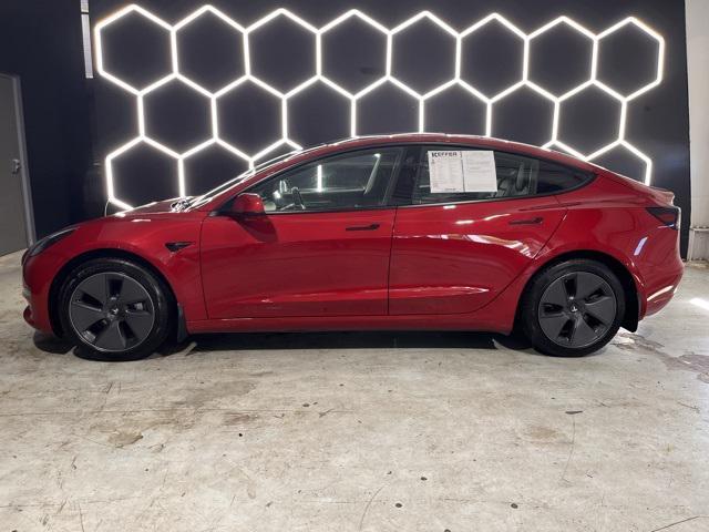 used 2021 Tesla Model 3 car, priced at $24,700
