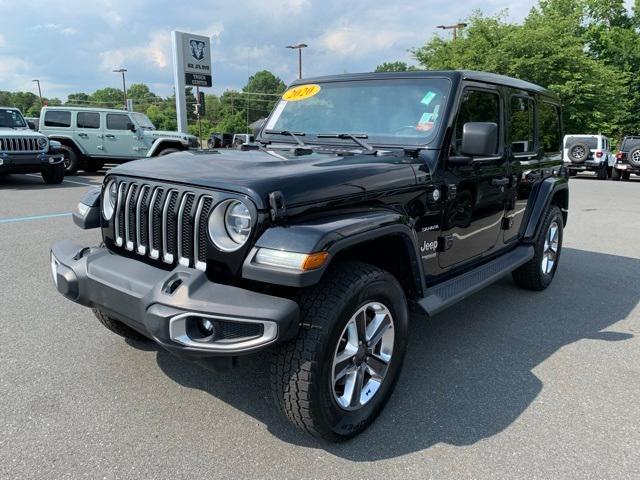 used 2020 Jeep Wrangler Unlimited car, priced at $29,707