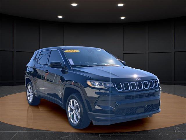 used 2024 Jeep Compass car, priced at $21,991