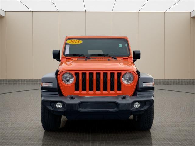 used 2018 Jeep Wrangler Unlimited car, priced at $17,997