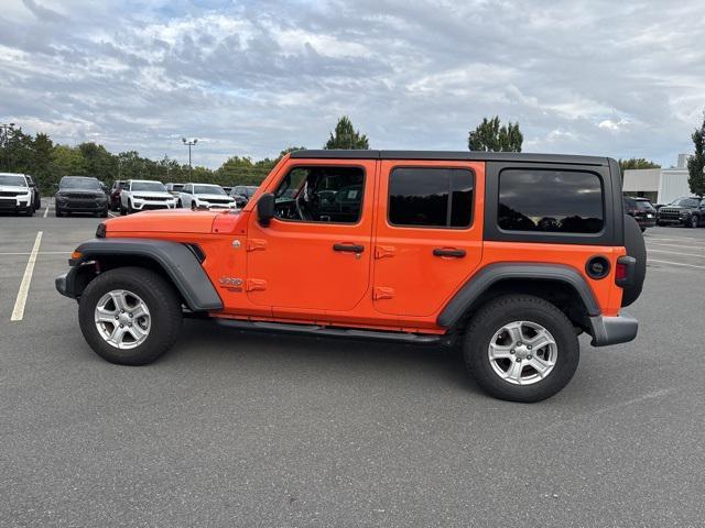 used 2018 Jeep Wrangler Unlimited car, priced at $21,497