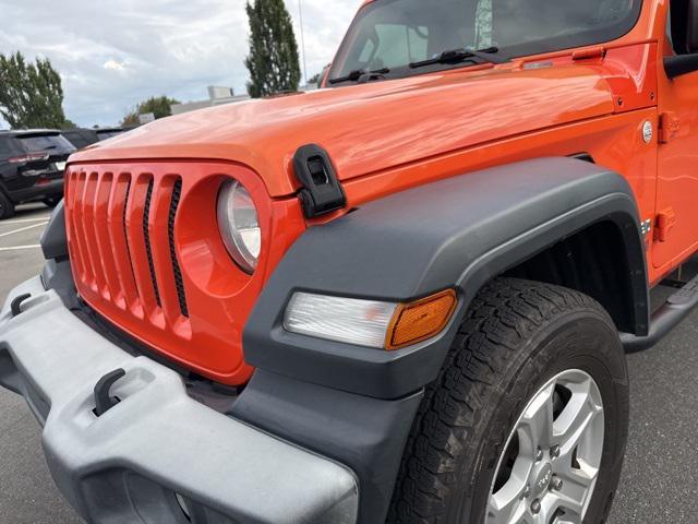 used 2018 Jeep Wrangler Unlimited car, priced at $21,497