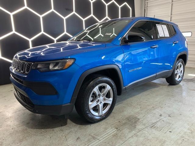 used 2024 Jeep Compass car, priced at $23,200