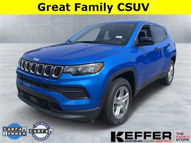 used 2024 Jeep Compass car, priced at $23,500