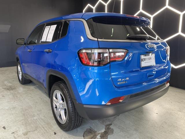 used 2024 Jeep Compass car, priced at $22,000