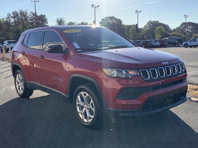 used 2024 Jeep Compass car, priced at $22,791
