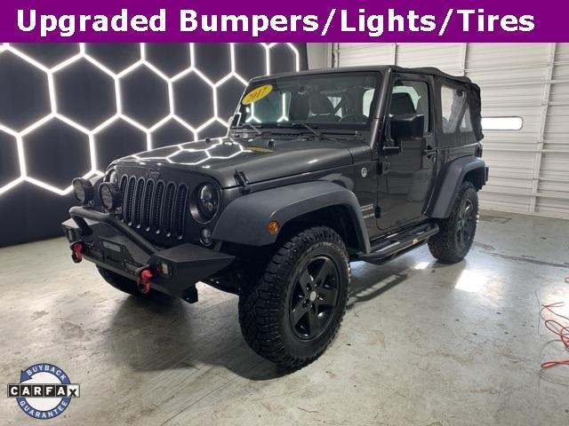 used 2017 Jeep Wrangler car, priced at $18,000