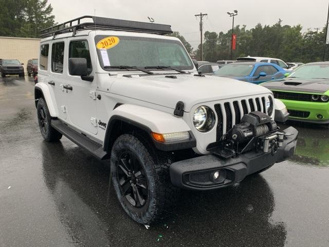 used 2020 Jeep Wrangler Unlimited car, priced at $37,800