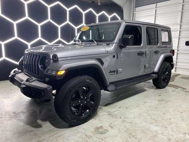 used 2021 Jeep Wrangler Unlimited car, priced at $33,488