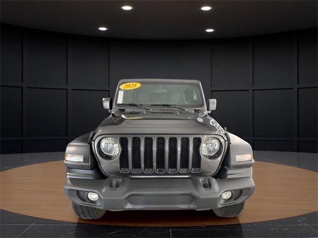 used 2021 Jeep Wrangler Unlimited car, priced at $27,500