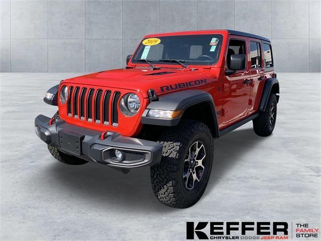 used 2019 Jeep Wrangler Unlimited car, priced at $36,981
