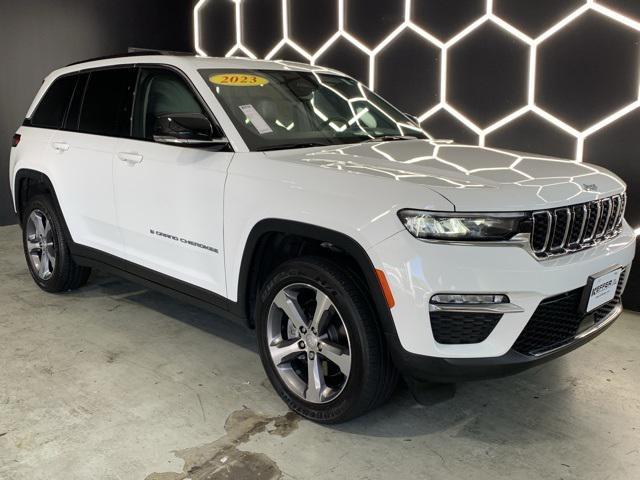 used 2023 Jeep Grand Cherokee 4xe car, priced at $33,500