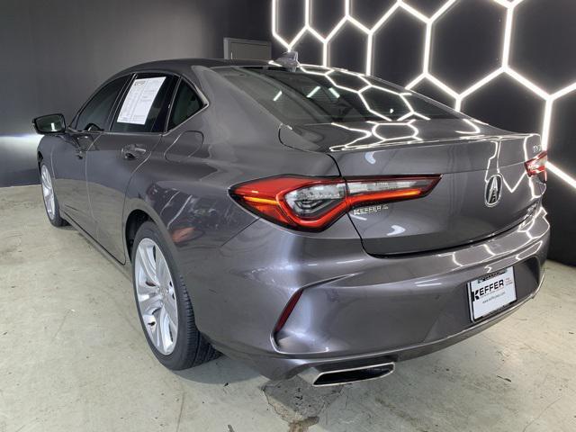 used 2021 Acura TLX car, priced at $26,500