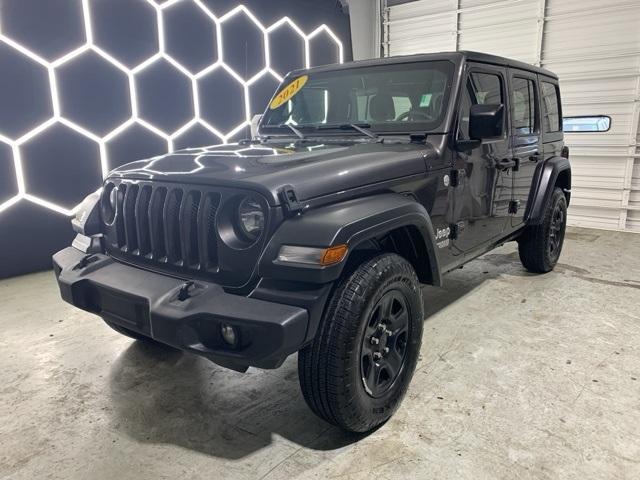 used 2021 Jeep Wrangler Unlimited car, priced at $22,000