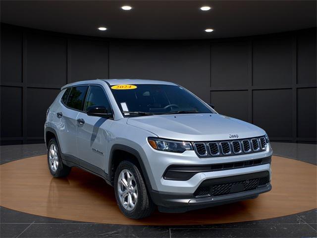 used 2024 Jeep Compass car, priced at $22,491