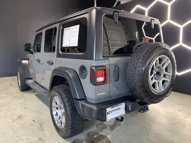 used 2020 Jeep Wrangler Unlimited car, priced at $25,300