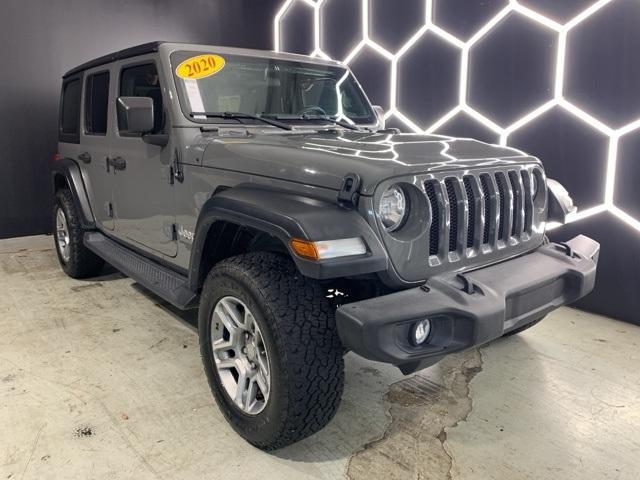 used 2020 Jeep Wrangler Unlimited car, priced at $25,300